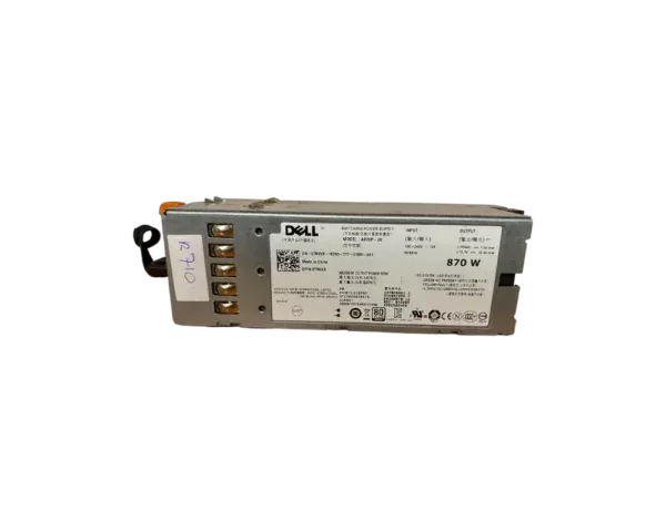 Dell Power R710 Power Supply PN 07NVX8 870W